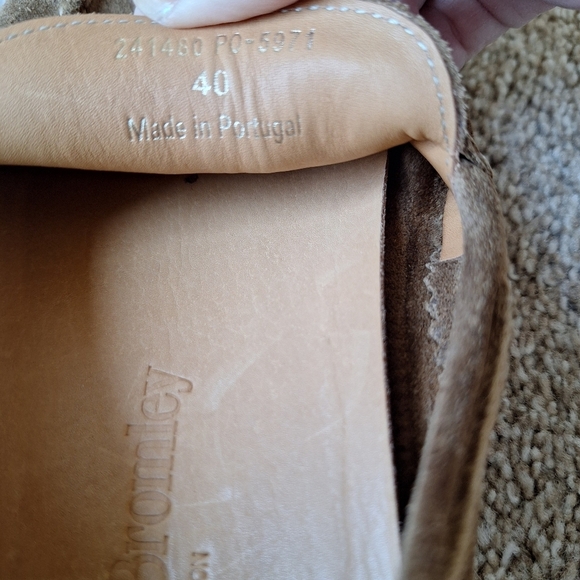 Russell Bromley Womens Soft Tan Suede All Day Long Loafer Deck Shoe Size 40 (9) - Picture 8 of 10